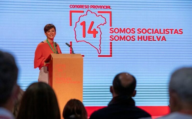 Isabel Rodríguez dice que España y Andalucía «necesitan» al PSOE-A en la Junta