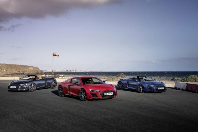 Audi aumenta 30 caballos, hasta 570 caballos, la potencia del R8 V10 performance RWD