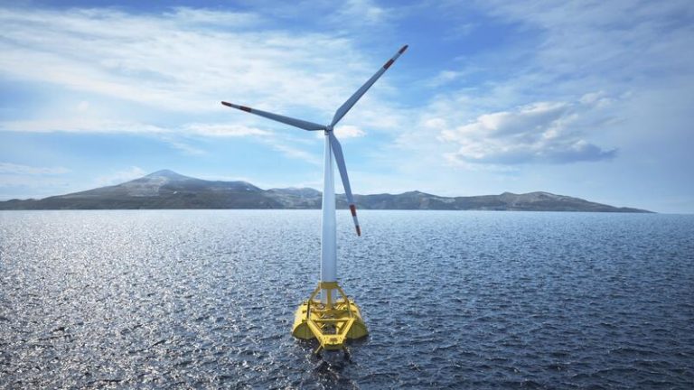 Ferrovial avanza en la fabricación de su primera plataforma eólica marina flotante, en País Vasco