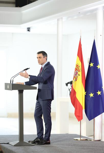 Sánchez pide a las formaciones políticas que respeten lo pactado en la reforma laboral