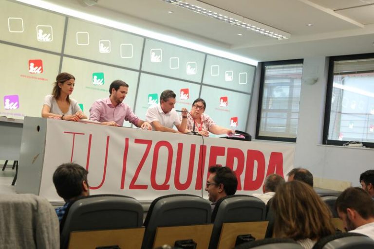 IU destaca las medidas «ilusionantes» del Gobierno frente a la «frustración y el odio» de la derecha