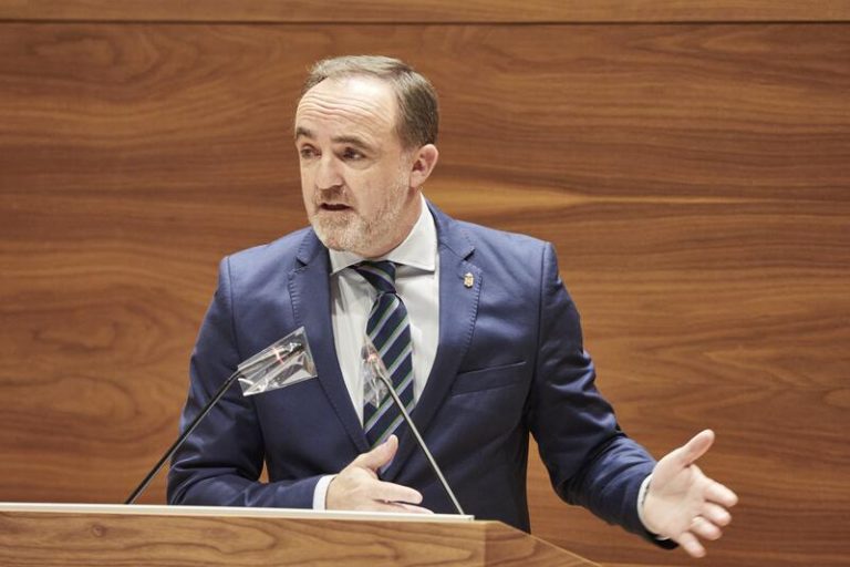 Esparza critica que «los que se van a manifestar hoy en defensa de los presos terroristas» son «los socios del PSN»