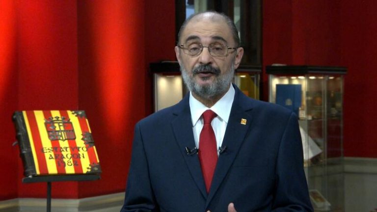 Lambán: «Hemos actuado siempre anteponiendo la salud y lamento las repercusiones de las medidas frente a la COVID»
