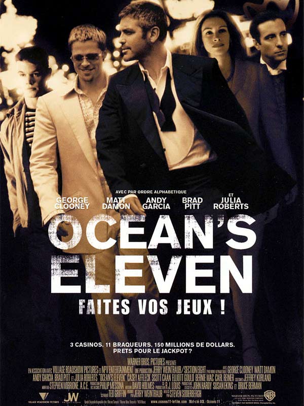 ¿Cuál es la historia de Ocean's Eleven? 