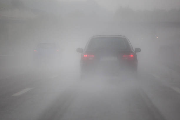 Coche Niebla Carretera