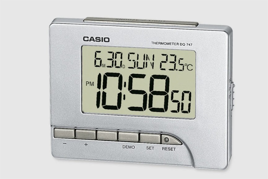 despertador casio collection