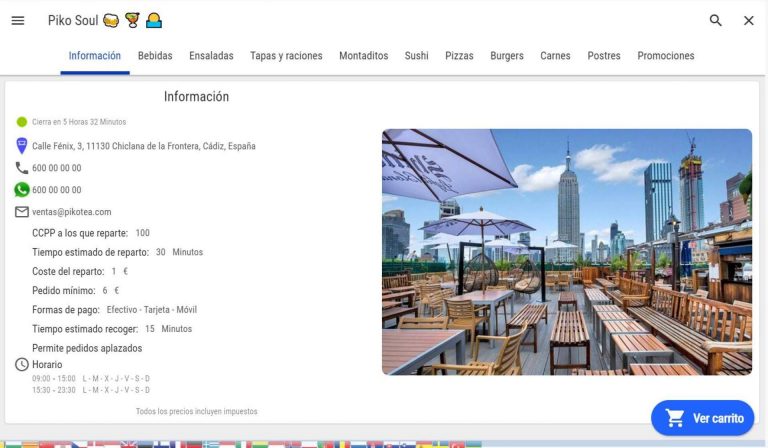 Goinfopro, la mini web autogestionable