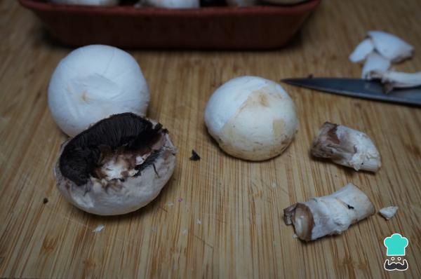 Limpiar Champinones