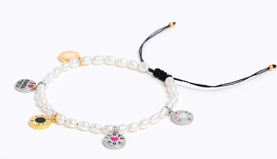 pulsera perlas bimba y lola