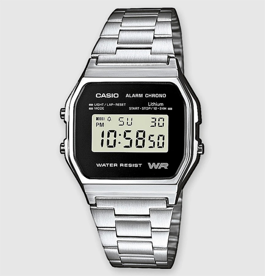 reloj casio collection a158wea 1ef vintage el corte ingles