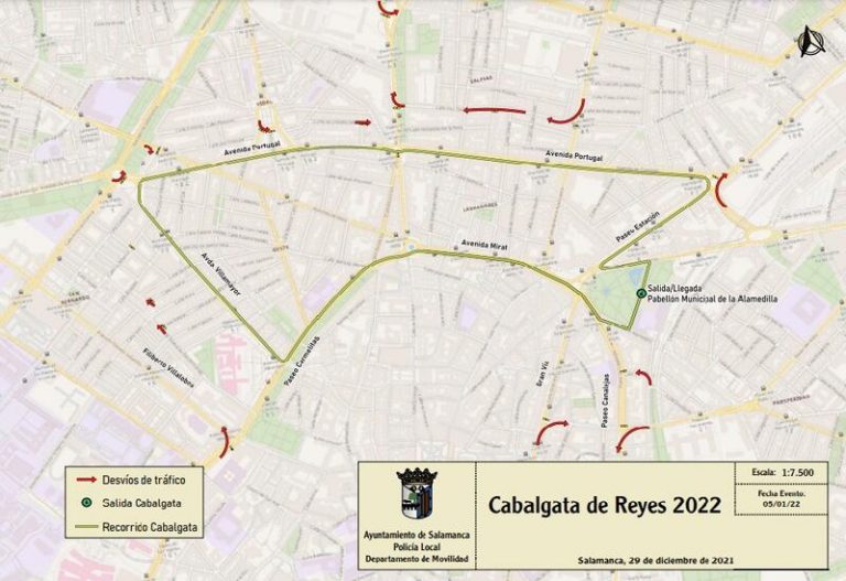 La Cabalgata de Reyes de Salamanca amplia su recorrido