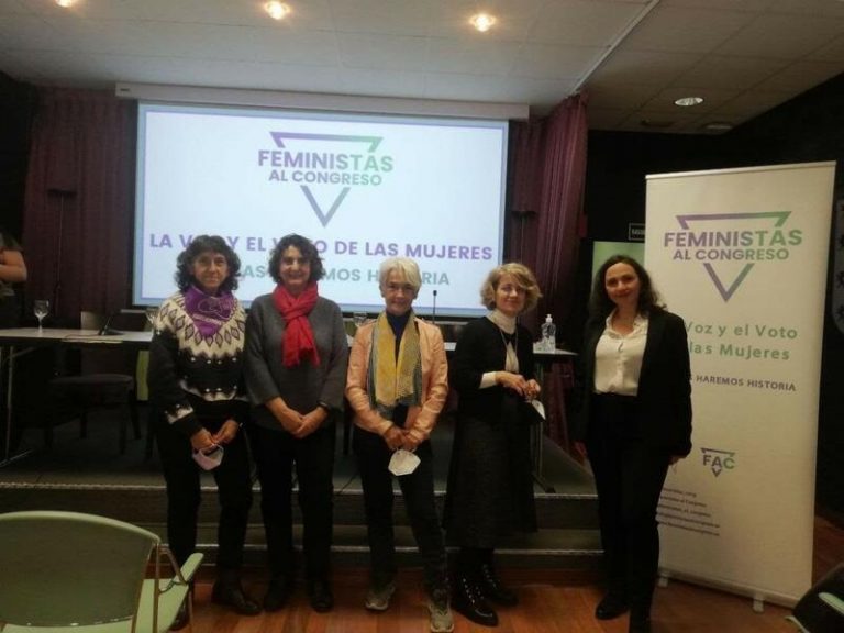Feministas Al Congreso, el partido que quiere ser la opción de las mujeres que sufren el «desprecio» del Gobierno