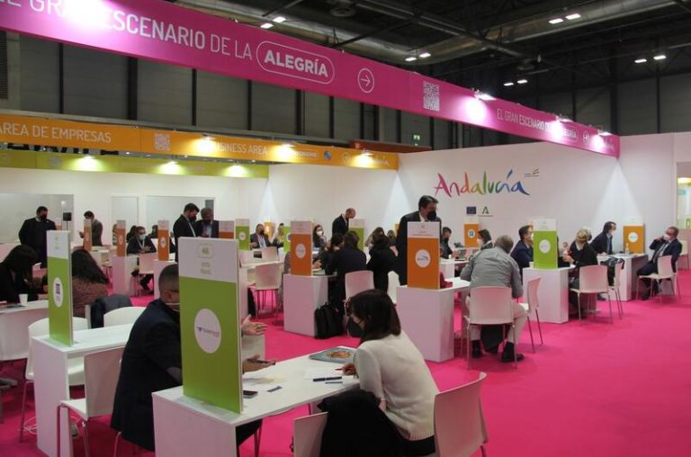 Los profesionales andaluces en Fitur duplican los contactos comerciales y encaran 2022 «con optimismo»