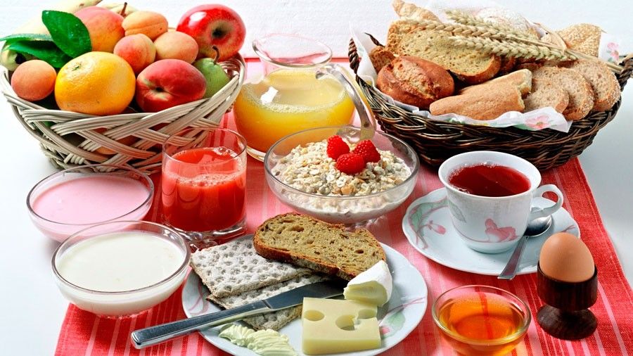 Alimentos prohibidos en un desayuno