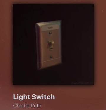 Charlie Puth Light Switch