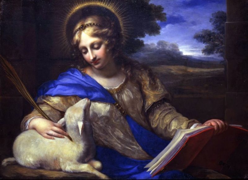El 21 De Enero Estamos De Fiesta, Porque Es El Día De Santa Inés 1 Santa Inés