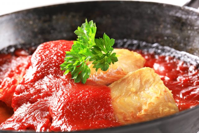 El Tiempo De Cocción De La Merluza En Salsa De Tomate