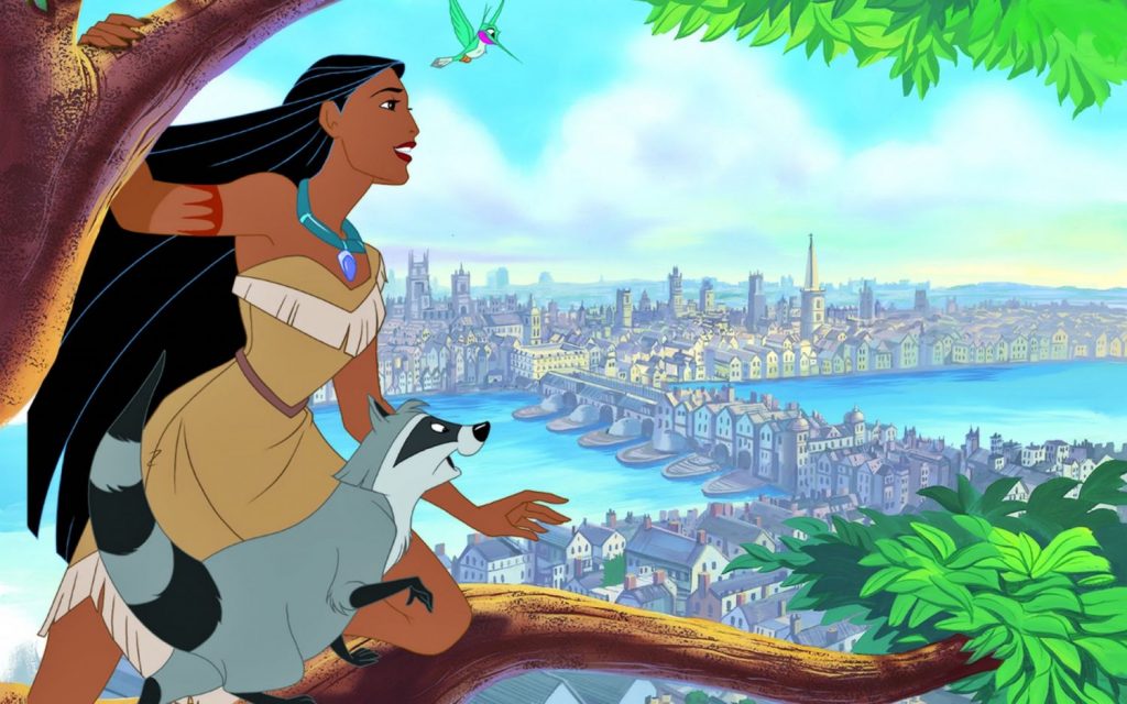 Pocahontas Salvó  A John Smith