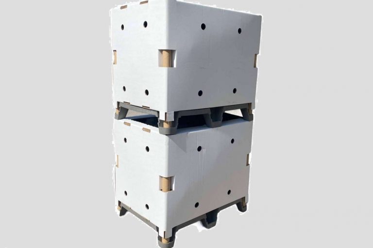 El Box Palet 600×800 mm de Inka Palet permite exponer o trasladar mercancía con máxima eficiencia