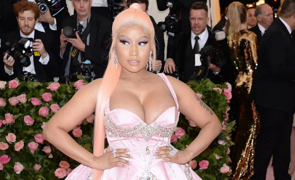 Nicki Minaj Entrenando