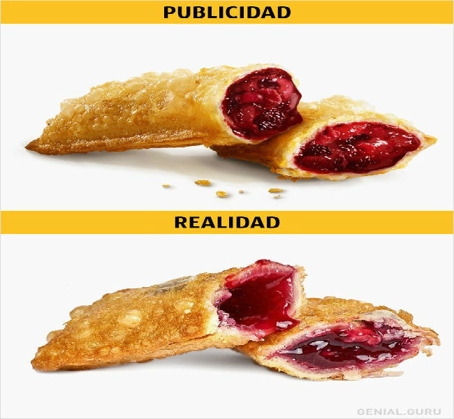 10 Imágenes De Fastfood: Publicidad Vs Realidad