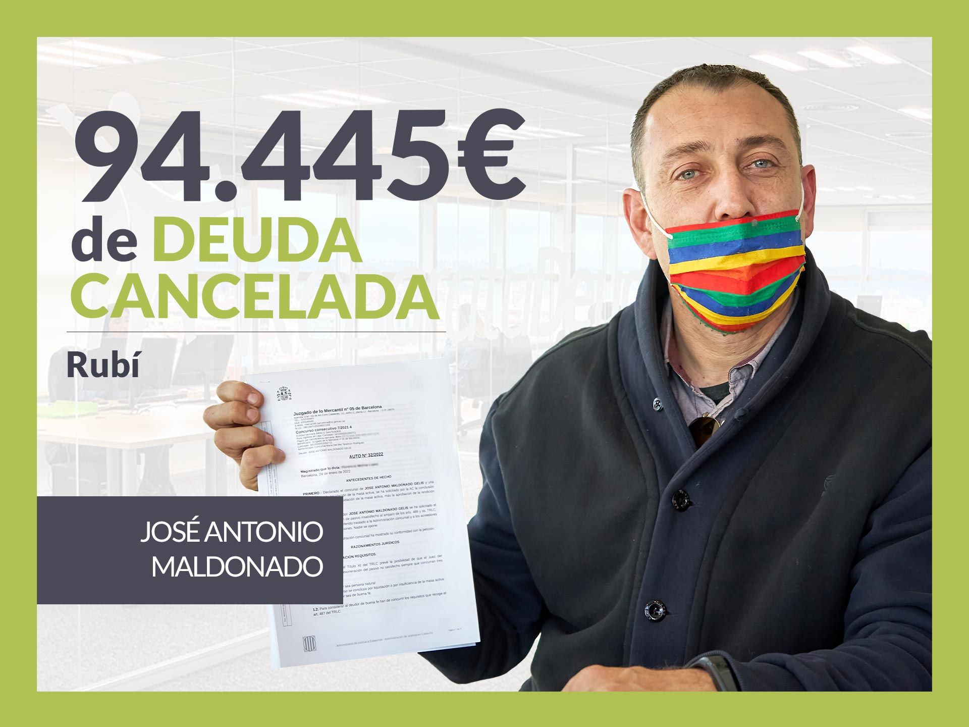 Repara tu Deuda Abogados cancela 94.445€ en Rubí (Barcelona) con la Ley de Segunda Oportunidad 1 1644338800 REPARAminBEPI JOS ANTONIO MALDONADO