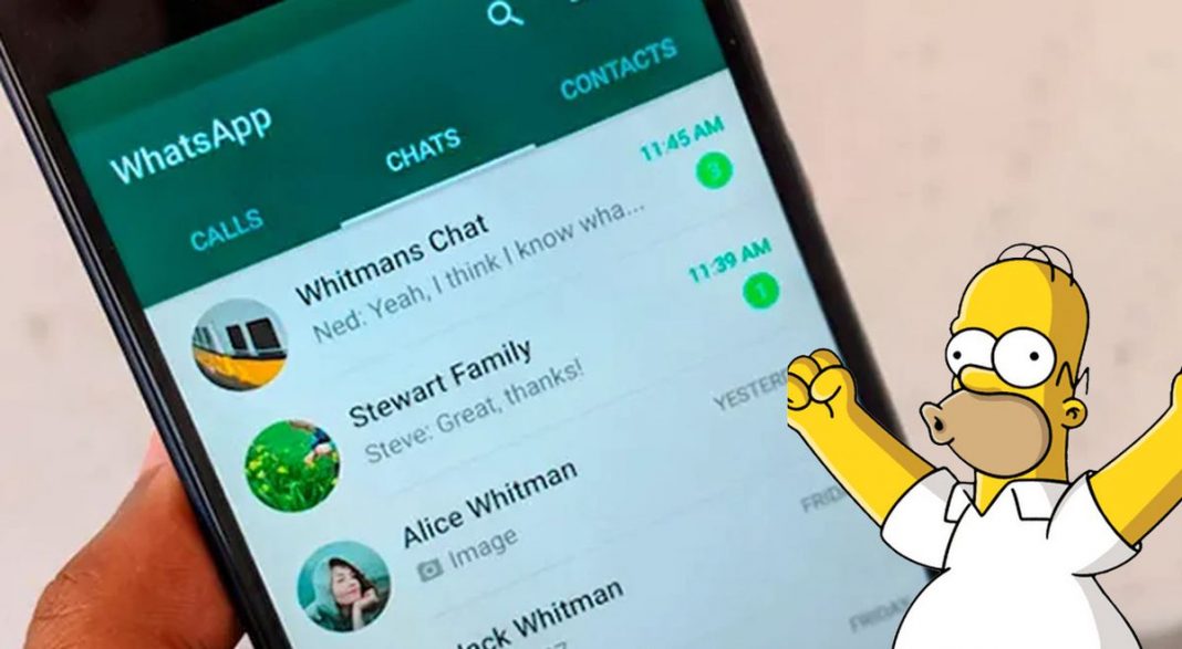 El truco para poner la voz de Homer Simpson para las notificaciones de WhatsApp