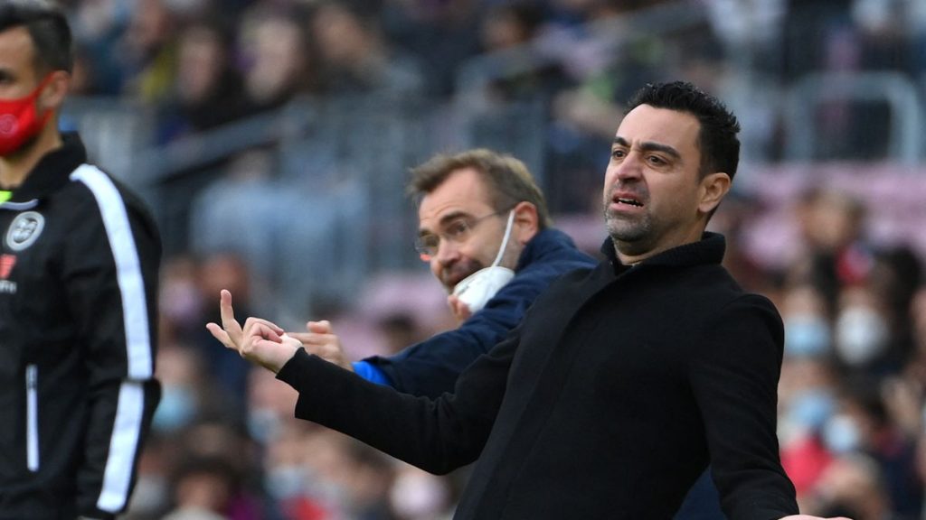 Xavi no anda con cuentos baratos barça