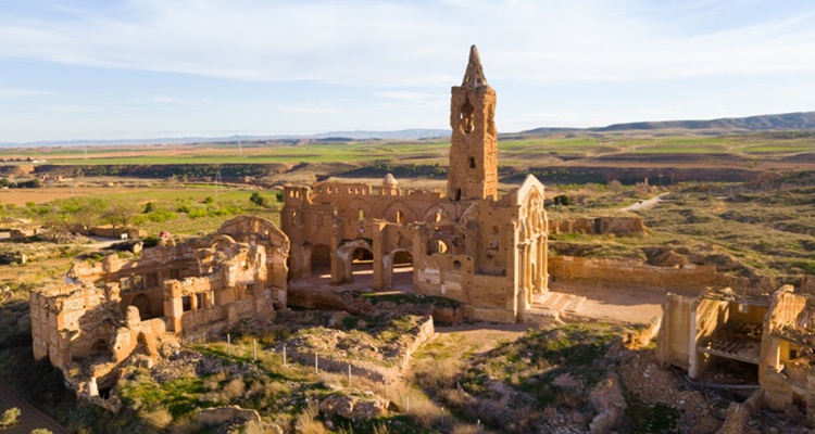 Belchite Viejo Pueblos Abandonados Bonitos