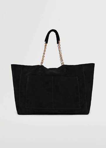 Bolsos Mango Shopper Piel