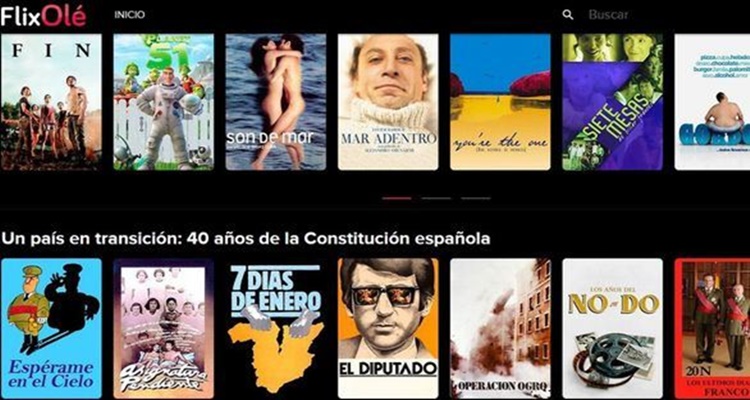 f¡FlixOlé, plataformas streaming cine español