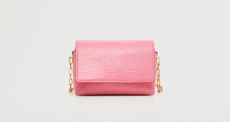 Mango Bolsos Pequeño Rosa Rebajado