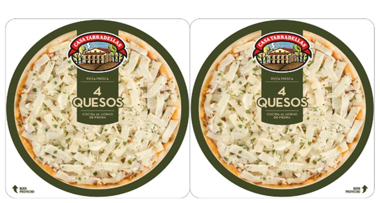 Pizzas Cuatro Quesos Casa Tarradellas Supermercado