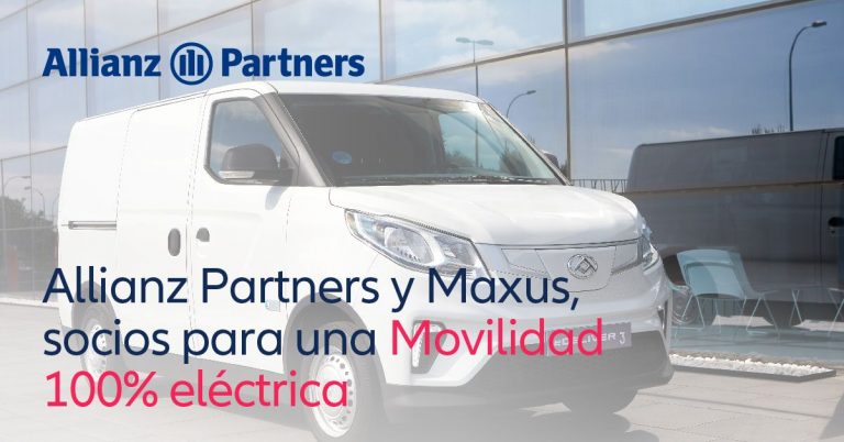 Maxus y Allianz Partners colaboran para ofrecer una alternativa de movilidad sostenible para profesionales