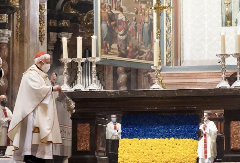 El cardenal Cañizares a Ucrania: «Sois víctimas del imperialismo ruso pero se acabará, estamos con vosotros»