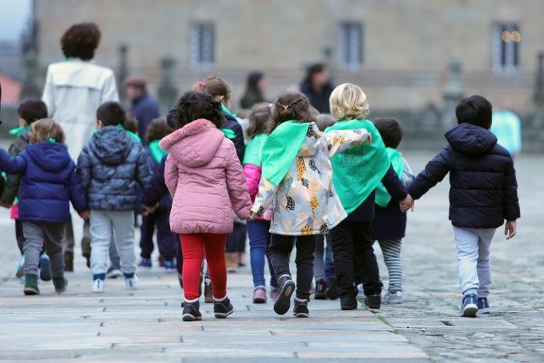 Los casos activos en centros de Galicia se reducen a 1.603, un 39% menos y bajan a 255 en escuelas infantiles