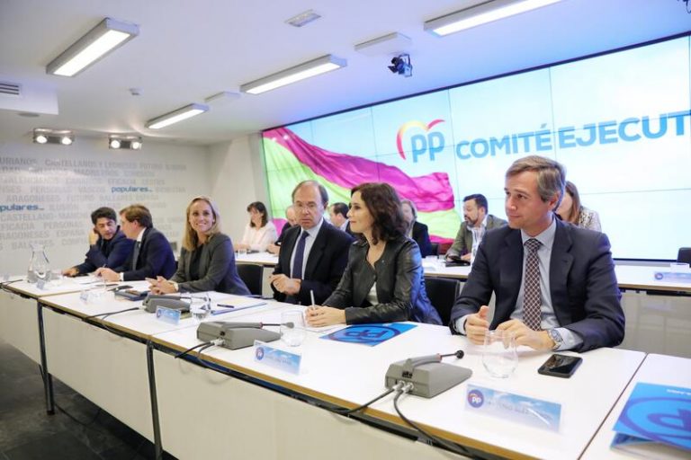El PP de Madrid reúne este viernes a su Comité Ejecutivo, el primero tras estallar la crisis del partido