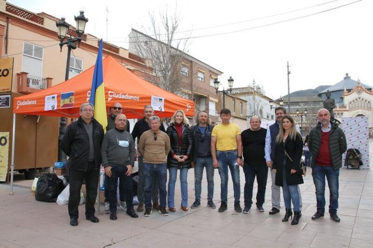Cs abre su sede en Murcia para recaudar material humanitario con destino Ucrania