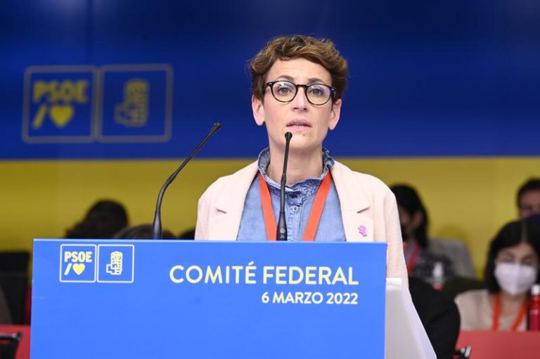 Chivite muestra «todo el apoyo para atender la emergencia humanitaria y ayudar al pueblo ucraniano»
