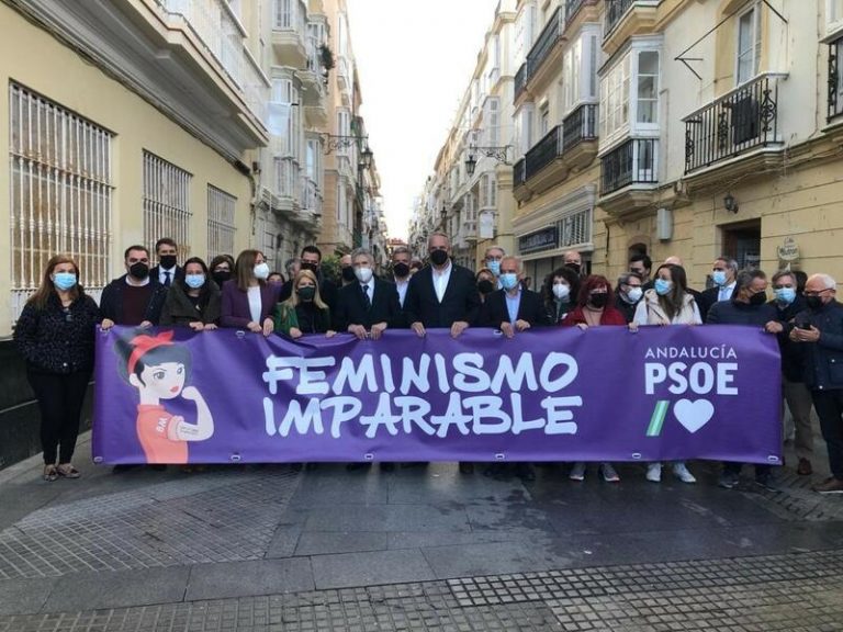 Marlaska defiende el feminismo como seña de identidad del PSOE «frente a quienes amenazan» el derecho de la mujer