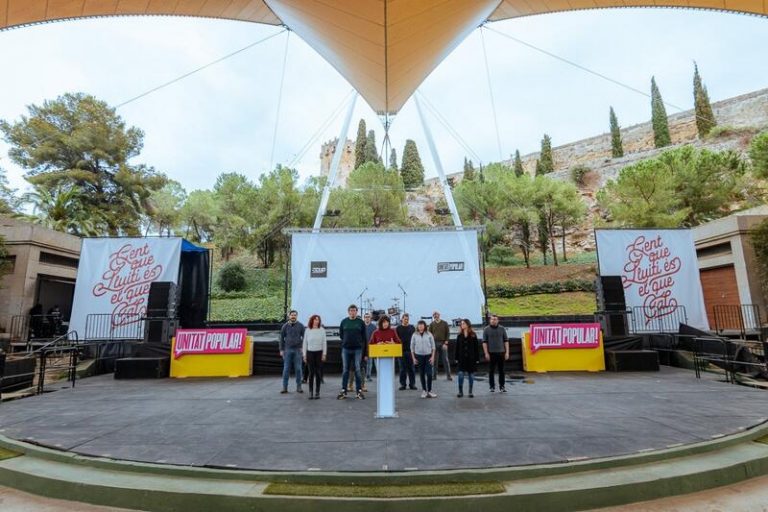 La CUP presenta en Tarragona su nuevo Secretariado Nacional para afrontar «los retos del país»