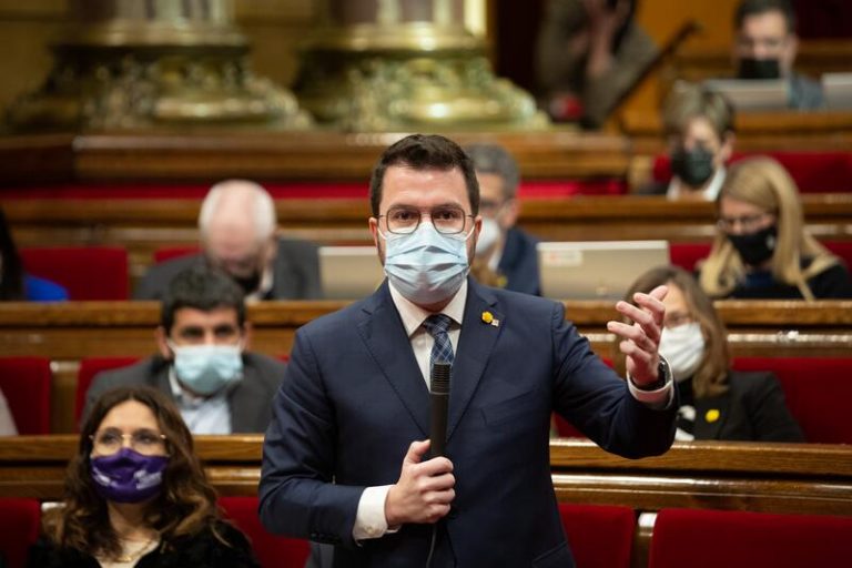 Aragonès reivindica las competencias del Govern para afrontar los efectos de la guerra