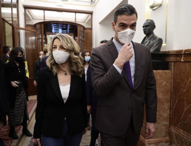 Díaz reconoce la «diferencia» con el PSOE sobre aumentar el gasto militar