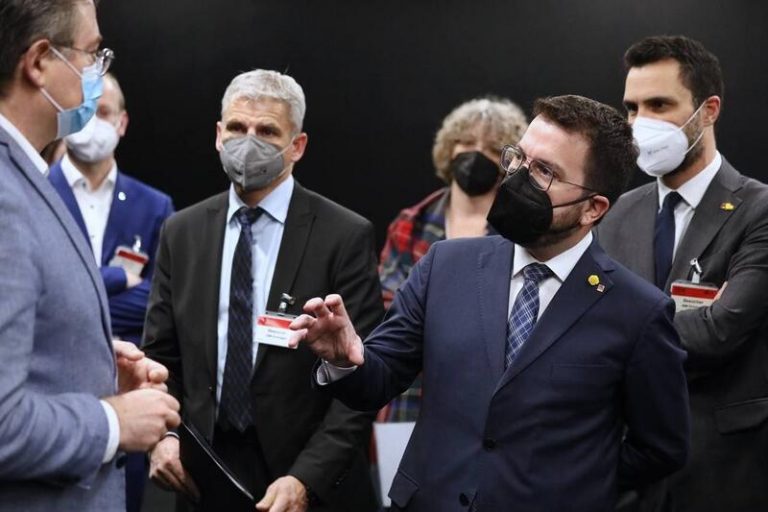 Aragonès defiende en Alemania la «posición estratégica» de Cataluña para distribuir gas en Europa