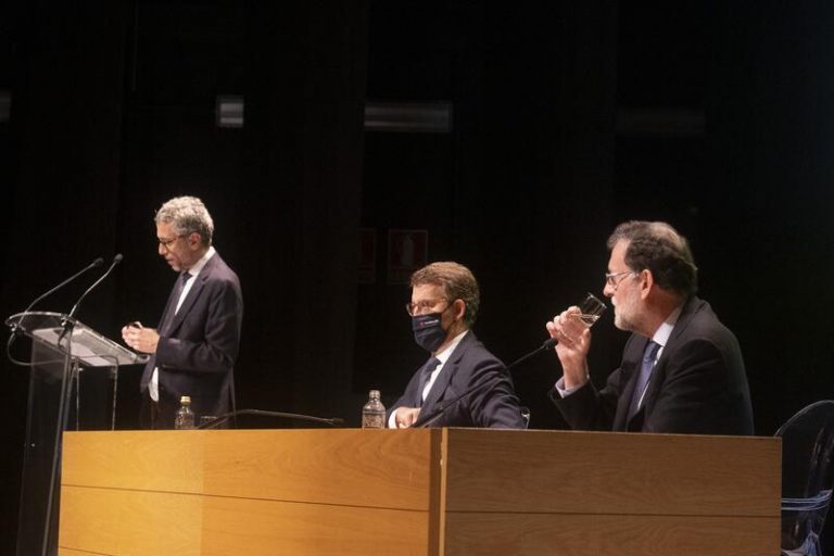 Rajoy espera que el PP conforme «una alternativa» al Gobierno de la mano de Feijóo, un «dirigente contrastado»