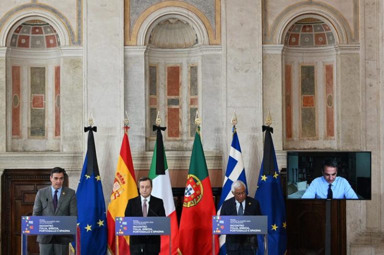 España, Italia, Portugal y Grecia cierran filas para exigir «medidas urgentes» a la UE frente al alza del gas