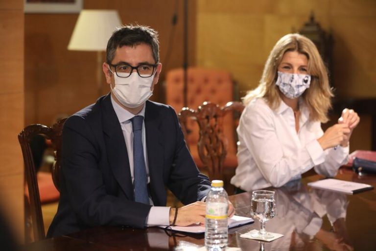 Bolaños y Díaz escuchan ideas del Grupo Mixto para atajar la crisis derivada de la guerra en Ucrania