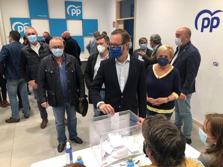 Javier Maroto defiende el «importante impulso e ilusión» recobrado por el PP gracias a Feijóo