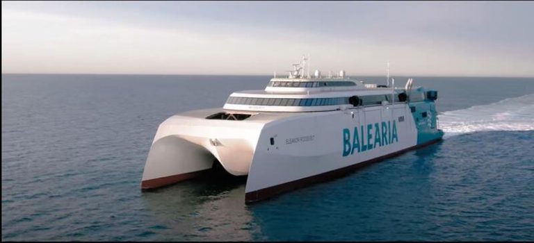 Baleària crece un 38% en el tráfico de pasajeros y su facturación alcanza los 396 millones en 2021