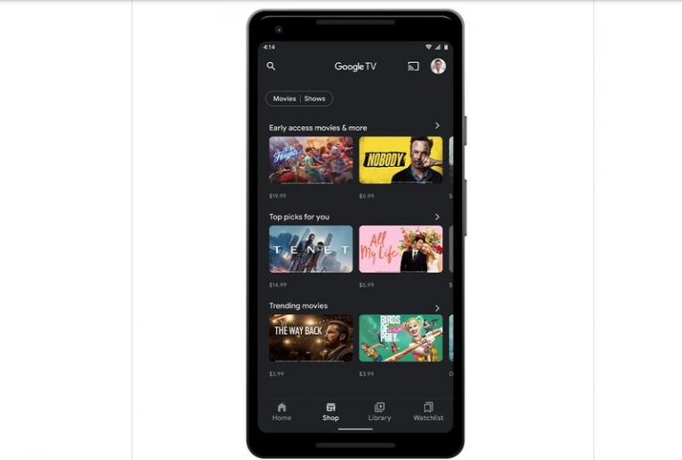 Las películas y los programas de Google Play se mudarán a Google TV el próximo mes de mayo